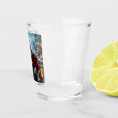 Rugged Santa Shot Glass Glas (Rechts)