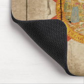 Rugged Wood Florida vlag Muismat (Hoek)