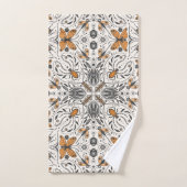 ruggen bad handdoek (Handdoek)