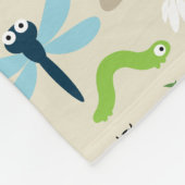 ruggen fleece deken (Hoek)