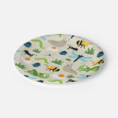 ruggen papieren bordje (Gekanteld)