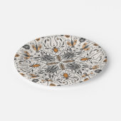 ruggen papieren bordje (Gekanteld)