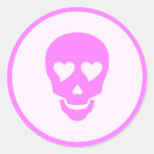 rugleuning ronde sticker (Voorkant)