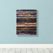 Ruglijnen Canvas Afdruk (Insitu (Houten vloer))