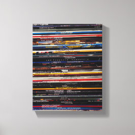 Ruglijnen Canvas Afdruk