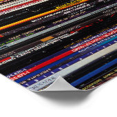 Ruglijnen Poster (Hoek)