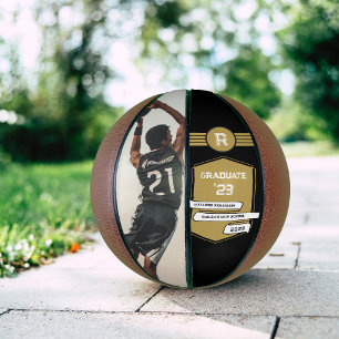 Rugnummer   Gouden Afstudeermonogram Basketbal