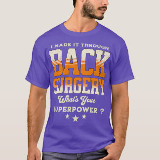 Rugoperatie herstel cadeau 2 t-shirt