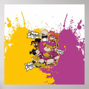 Rugrats voor Air Jordan 1 Mid Para Mi Familia Poster