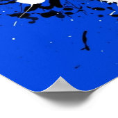 Rugratten om Air Jordan 13 Retro Hyper Royal aan t Poster (Hoek)