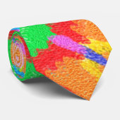 Rugs en Rags abstracte pure kunst hoogste Stropdas (Opgerold)