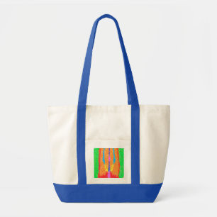 Rugs en Rags abstracte pure kunst hoogste Tote Bag