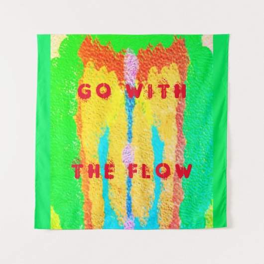 Rugs en Rags abstracte pure kunst hoogste Wandkleed (Voorkant)