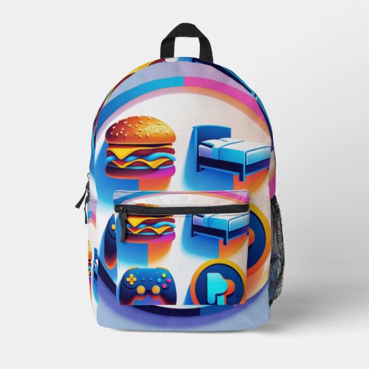 Rugzak / Canvas tas (Kies uit: Accessoires → Ba (Voorkant)