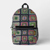 Rugzak - Granny Square Haakpatroon (Voorkant)