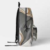 Rugzak in stijlvolle abstracte graphics (Links)