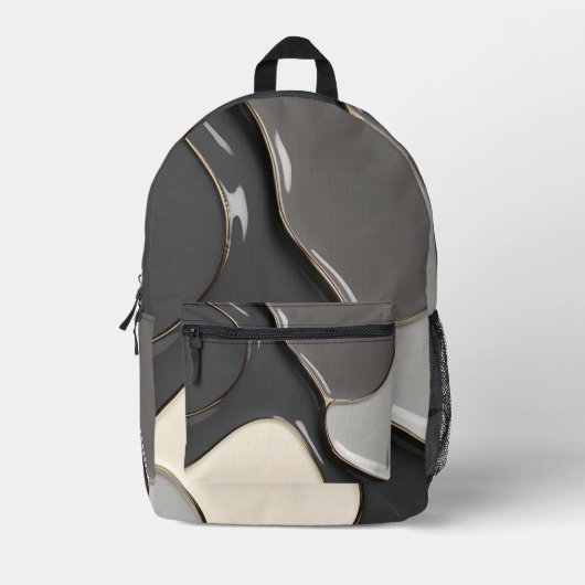 Rugzak in stijlvolle abstracte graphics (Voorkant)