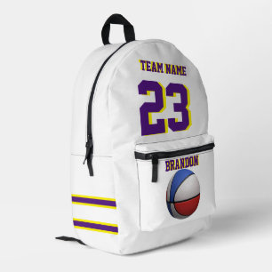 Rugzak kinder jongens basketbal sporten Senior Nig