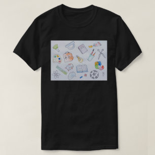 Rugzak School Benodigdheden, School T-shirt