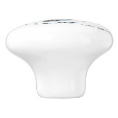 Rugzak Snowman keramische knop (Zijkant)