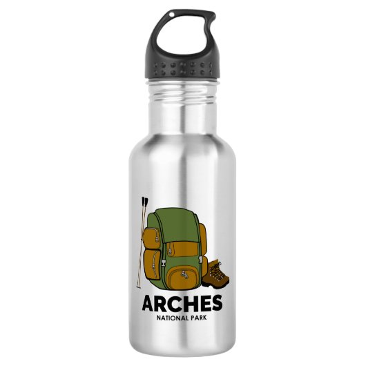 Rugzak voor Arches National Park Waterfles (Voorkant)