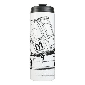 Rugzak voor auto's thermosbeker