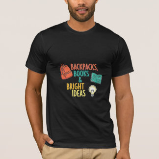 Rugzakken, Boeken & Briljante Ideeën T-shirt