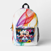 Rugzakken kinder waterverf Terug naar school Moder (Voorkant)