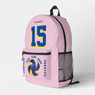 Rugzakken Meisjes Volleybal  blauw Roze sportief 