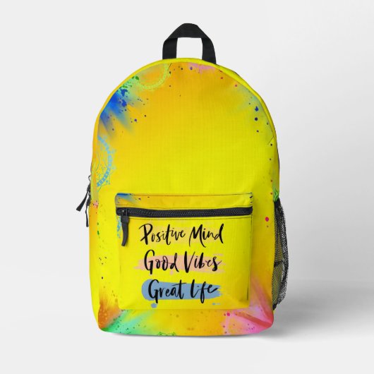 Rugzakken waterverf Leuke Roze  School (Voorkant)