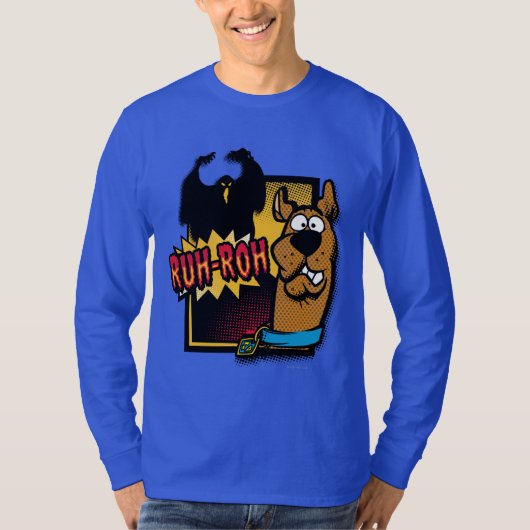 Ruh-Roh Scooby-Doo en een Ghost T-shirt (Voorkant)