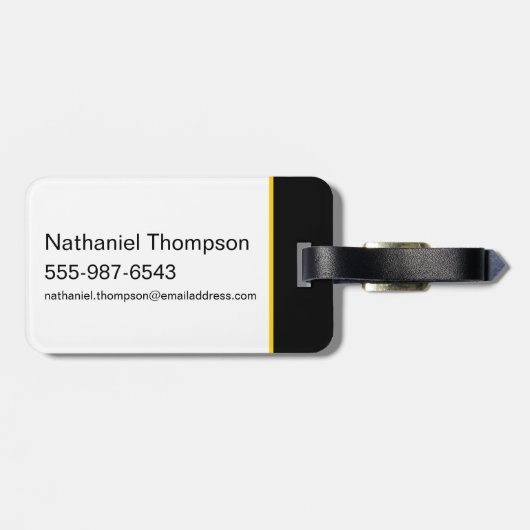 Ruh Roh Scooby-Doo Het bemoeizuchtige Kinder icoon Bagagelabel (Achterkant horizontaal)