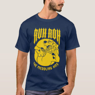 Ruh Roh Scooby-Doo Het bemoeizuchtige Kinder icoon T-shirt