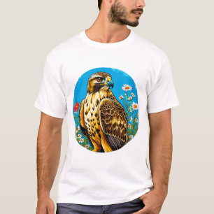 Ruige kiekendief vogel t-shirt
