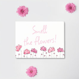 Ruik de Bloemen Inspirerende Positieve Post-its Post-it® Notes