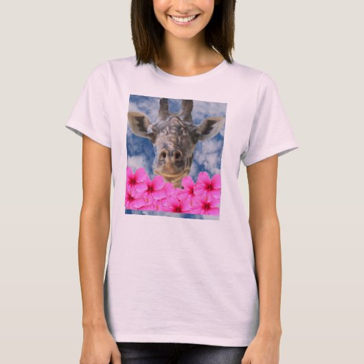 Ruik de Hibiscus T-shirt (Voorkant)