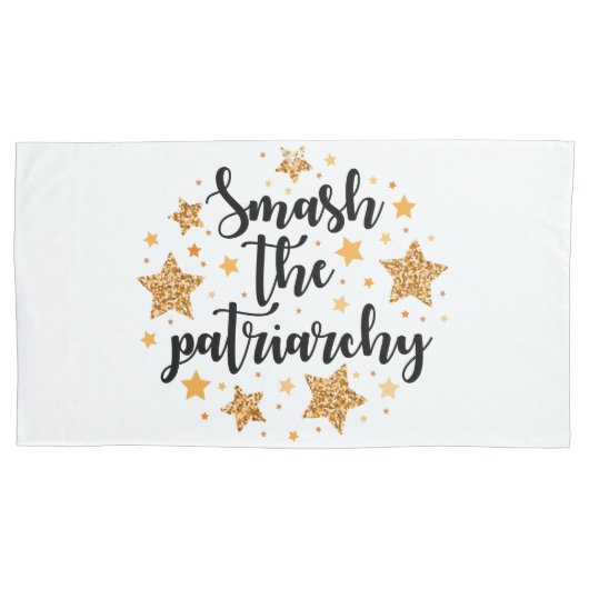 Ruik de patriarchie! Kussenslopen (Voorkant-Links)