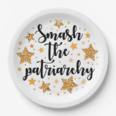 Ruik de patriarchie! Papieren Borden Papieren Bordje (Voorkant)