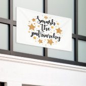 Ruik de patriarchie! Spandoek (Buitenkant Gebouw)