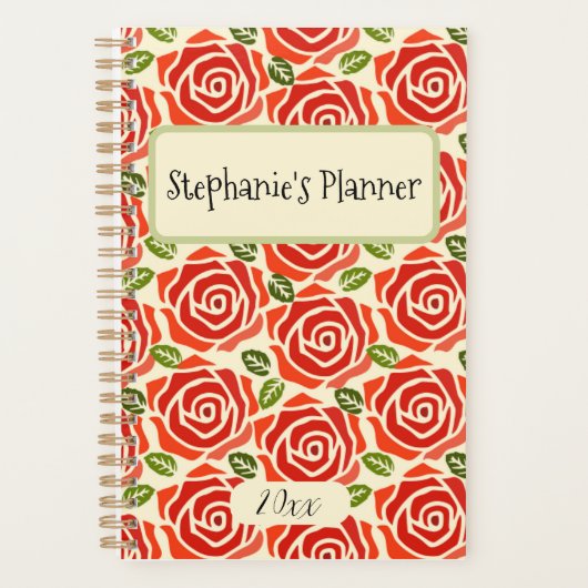 Ruik de Rozen Planner (Voorkant)