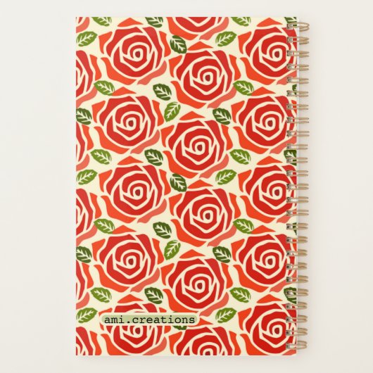 Ruik de Rozen Planner (Achterkant)