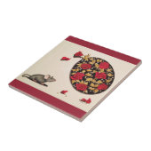 Ruik de Rozen Tegeltje (Zijkant)