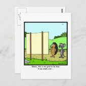 Ruik een rat: Rat Cartoon Briefkaart (Voorkant / Achterkant)