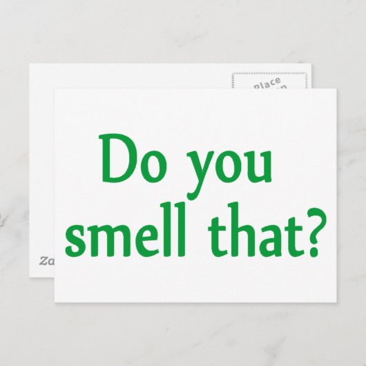 Ruik je dat briefkaart (Voorkant / Achterkant)