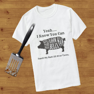Ruik m'n kont over de stad t-shirt