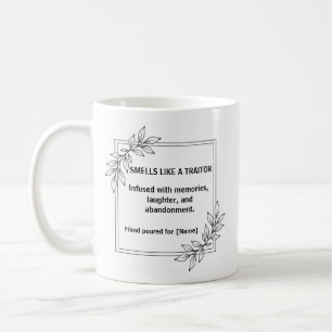 Ruikt Als Een Verrader Beker Voor Een Vertrekkende Koffiemok