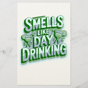 Ruikt naar overdag drinken briefpapier