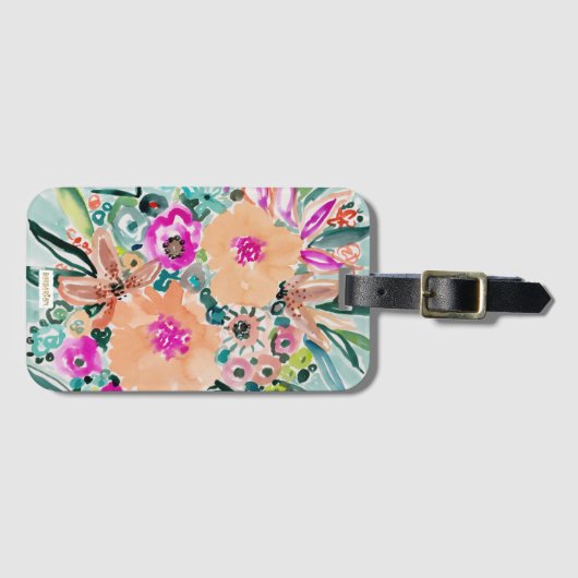 RUIKT NAAR WONDER VIBES BAGAGELABEL (Voorkant (horizontaal))