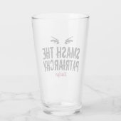 Ruim de Feminist van het Vrouw van het Citaat van  Glas (Achterkant)