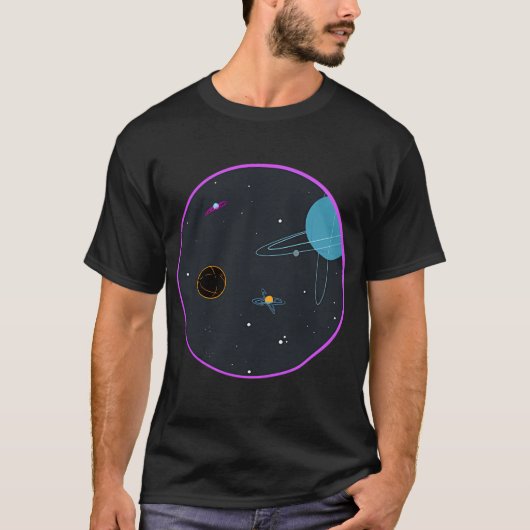 Ruimte 001 t-shirt (Voorkant)